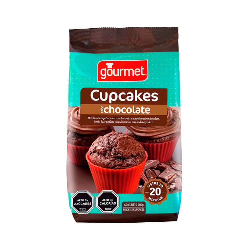 Mezcla lista para Cupcake Chocolate | Gourmet