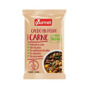 Caldo en Polvo Más Natural Para Carne
