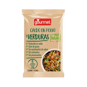 Caldo en Polvo más Natural de Verduras
