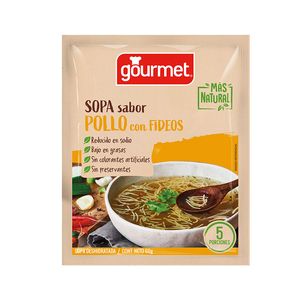 Sopa Sabor Pollo con Fideos Más Natural