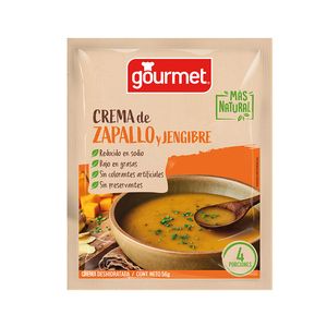 Crema Zapallo y Jengibre Más Natural