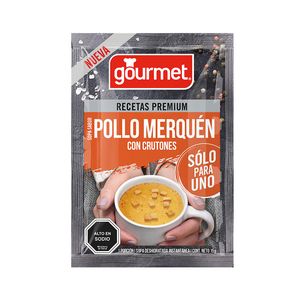 Sopa Pollo Merquén con Crutones Sólo Para Uno